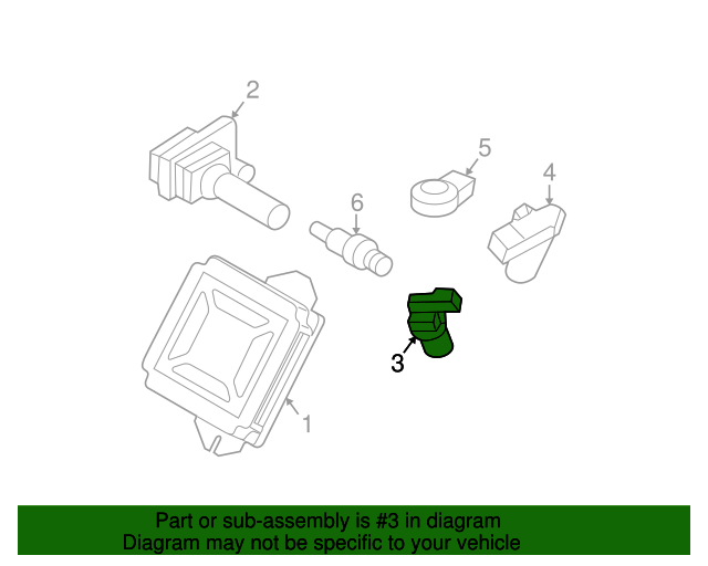 4PCS Engine Camshaft Position Sensor For Subaru - Compatible With 22056AA270, Fits 2011-2017 Models - View #3