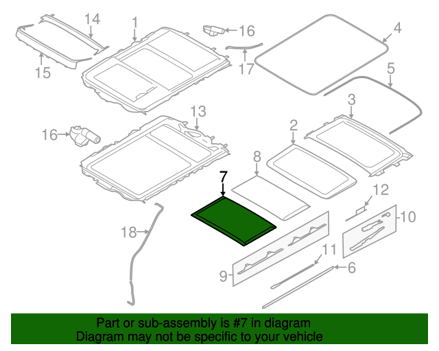 54102994054 20132015 BMW X1 Sunshade (54102994054) BMW of