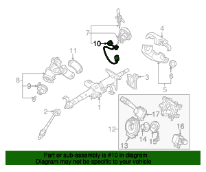 93170-2E010 - Ignition Switch 2005-2010 Kia Sportage | Kia.Parts Store
