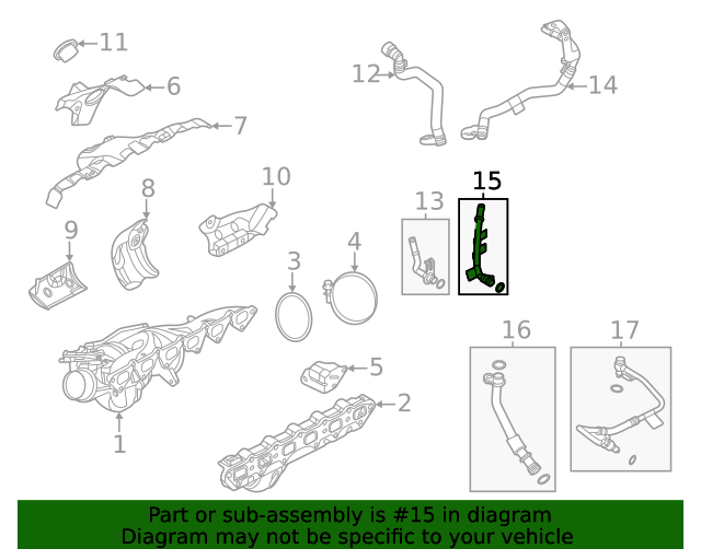 20192023 Land Rover Water Return Tube LR183052 Land Rover Virginia Beach