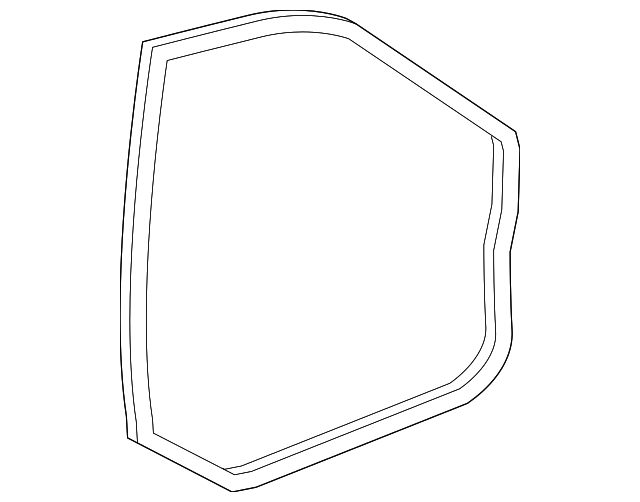 20102014 Cadillac CTS WeatherStrip On Body 22895388