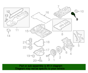 Genuine BMW 11-12-8-601-716 | Filler Neck | FREE Shipping on Most ...