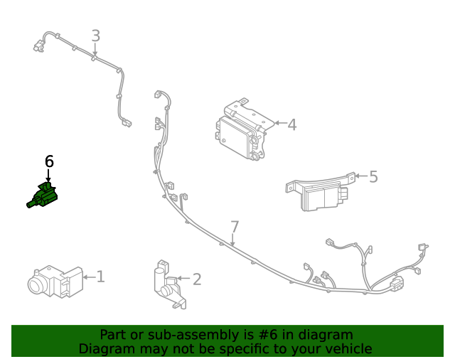 20172024 Hyundai Ambient Temp Sensor 969850X000 OEM Parts Online