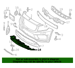 Genuine Mercedes-Benz Lower Support 156-885-36-00 Genuine Mercedes-Benz Lower Support 156-885-36-00