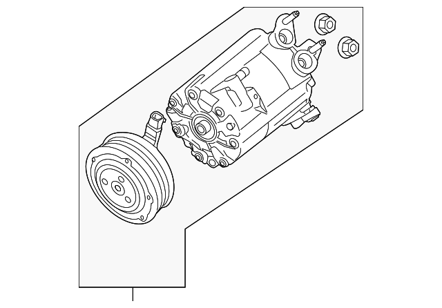 Motorcraft™ A/C Compressor - Ford (YCC-620)