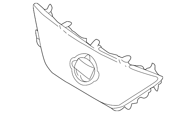 2018-2022 Nissan LEAF Grille 62072-5SK0D | Nissan Parts Plus