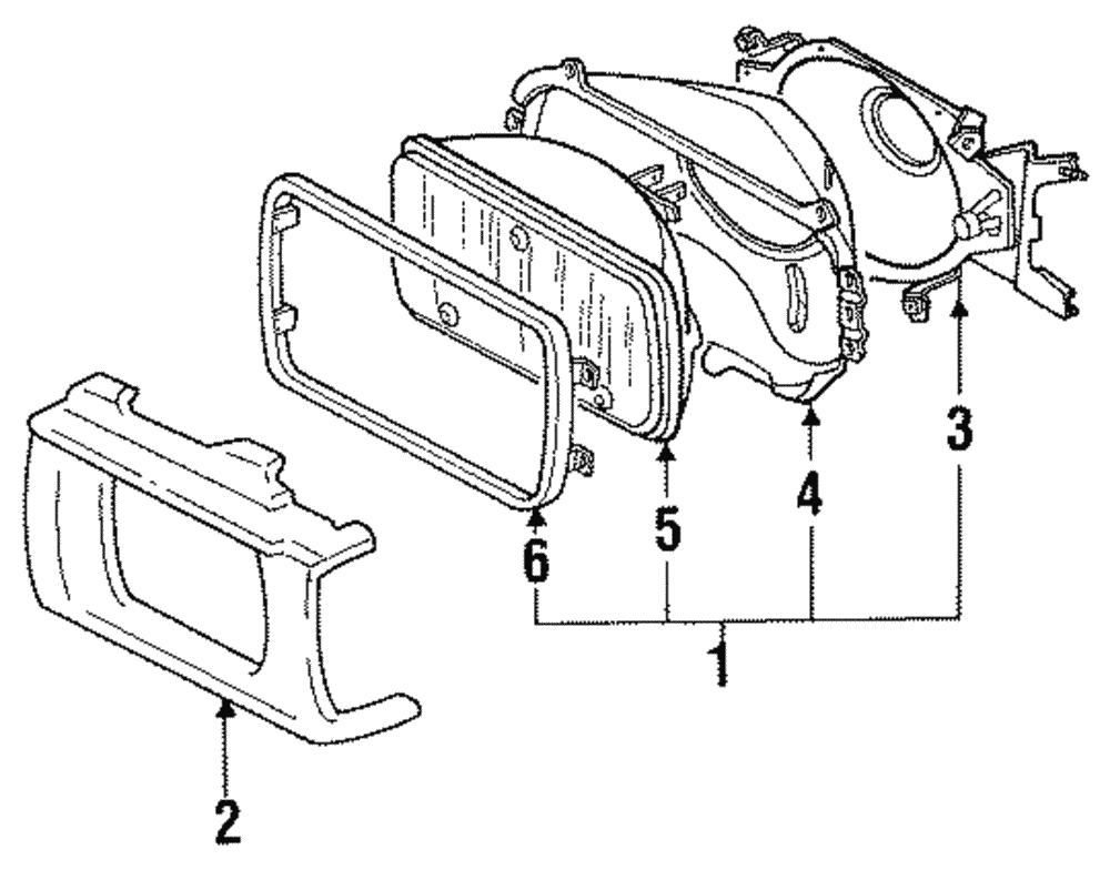 Sealed Beam - Volkswagen (N-019-151-1)