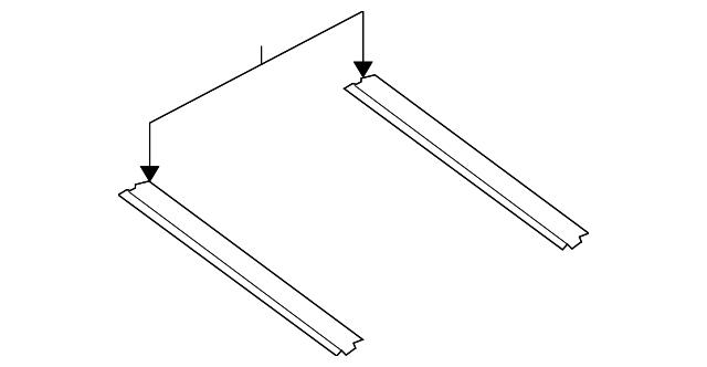 Rail, Lugg Carr Cr - GM (88937229)
