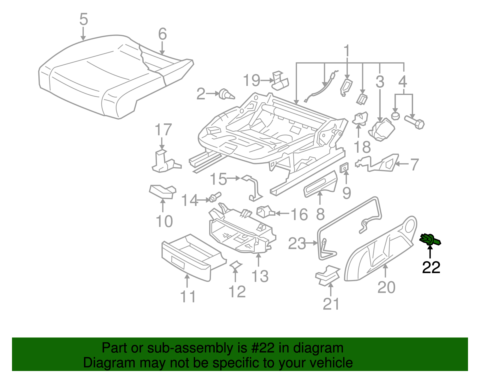 Side Cover Rivet - Volkswagen (N-905-369-01)