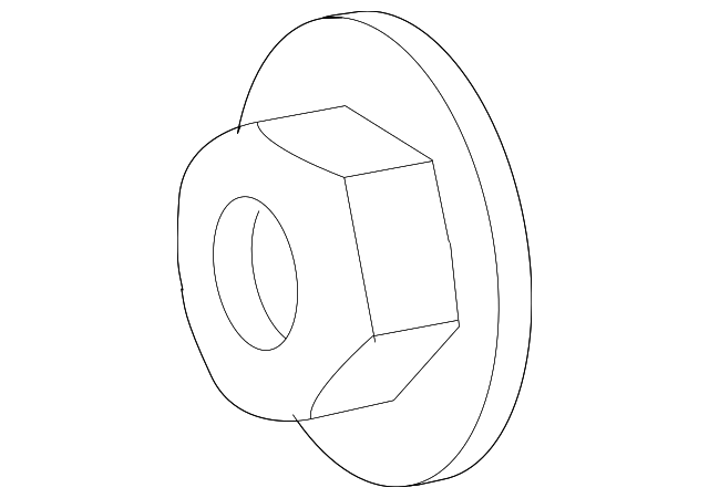 Multi-Purpose Nut - GM (11516383)