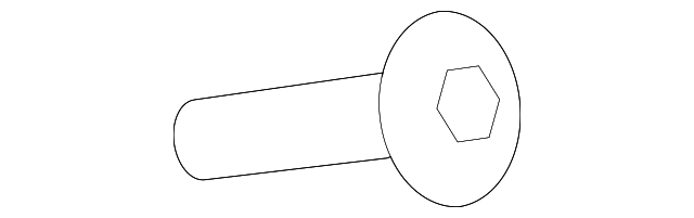 M4.2x1.41x14 Multi-Purpose Bolt - GM (94520378)