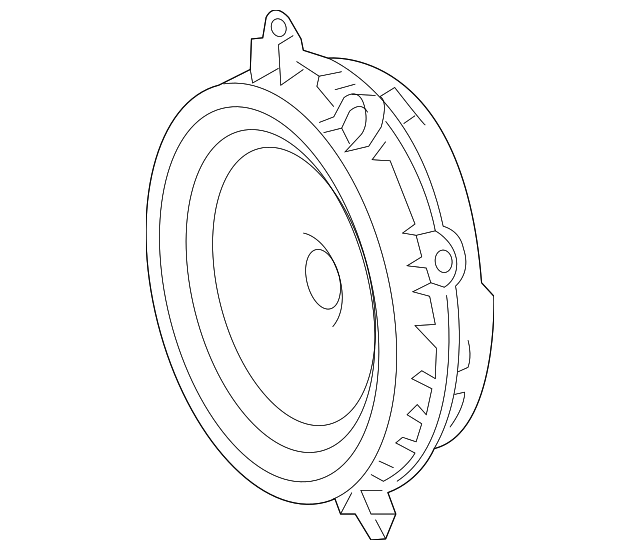 2018-2024 Toyota Front Dr Speaker 86160-06890 | Grieco Toyota Parts 