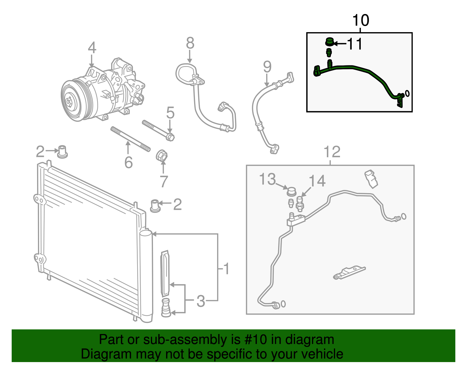 Suction Pipe - Toyota (88707-02240)