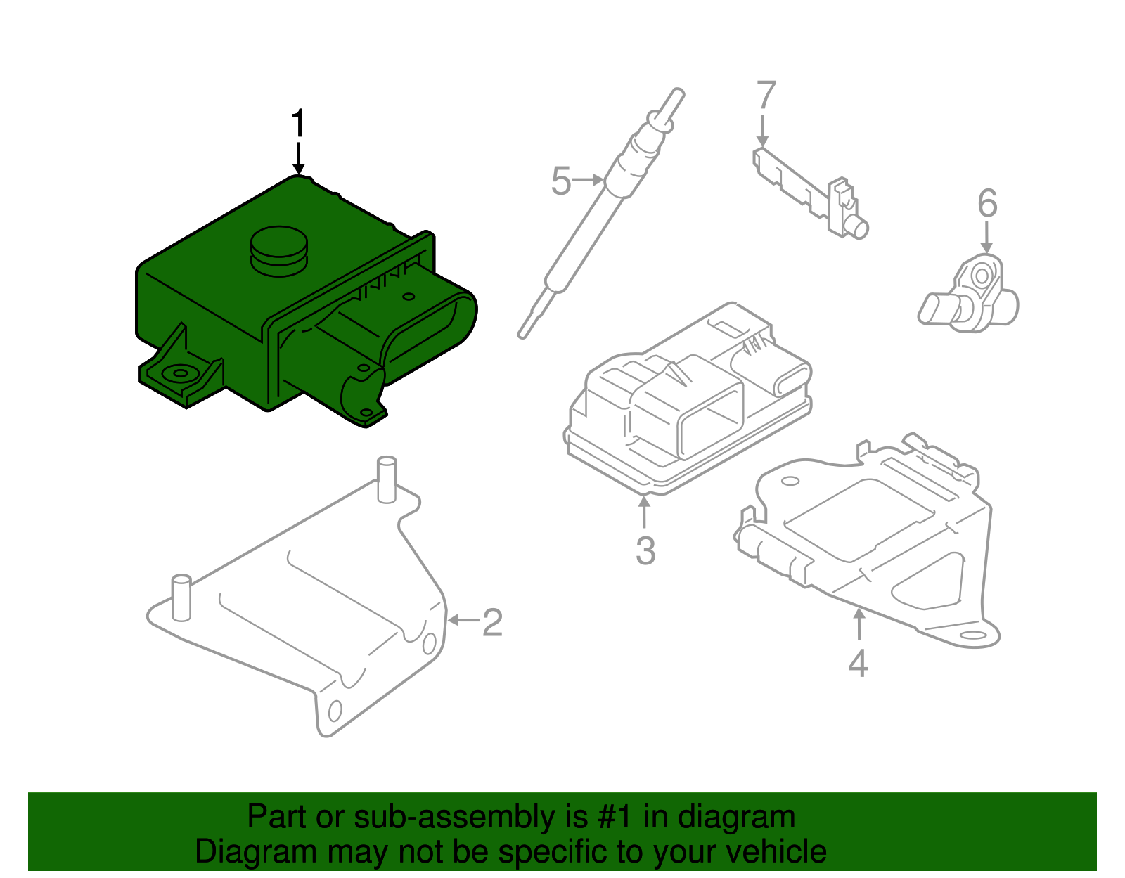 13618588425 - 2014-2018 BMW Control Module (13-61-8-588-425) | BMW of ...