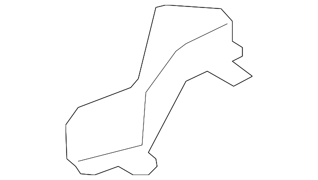 ECM Lower Bracket - Toyota (89668-48070)