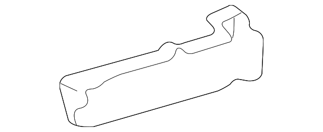 Panel Assembly, P/Seat Cushion Inner Fin           *Ebony - GM (88894940)