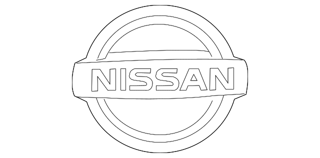 Nissan Genuine 80892-3NA0A Emblem