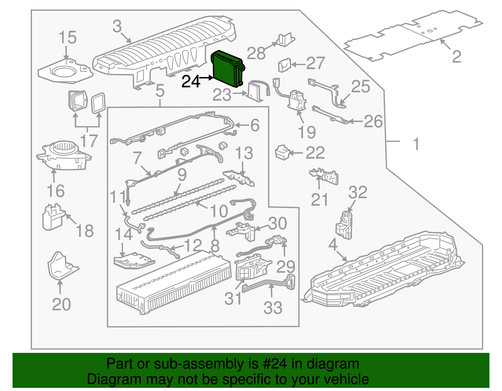 Battery Energy Control Module - GM (84442220)