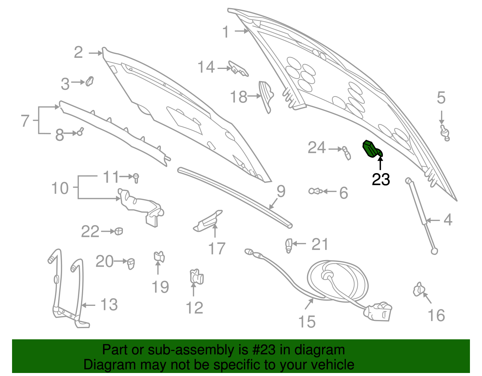 Underhood Lamp - GM (25664746)