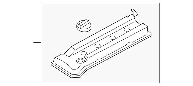 Valve Cover With Gaskets Compatible With 2008-2013 Nissan Rogue 2.5L Replaces OE# 13264-JG30A, Valve Cover & Stem - Canada