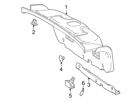 Interior Trim - Trunk for 2010 Mercedes-Benz E 350 #0