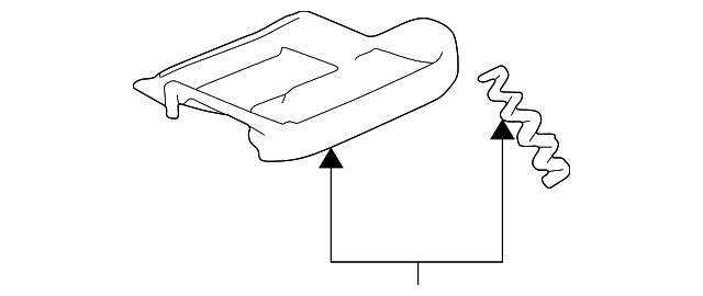 Seat Frame - GM (12456705)