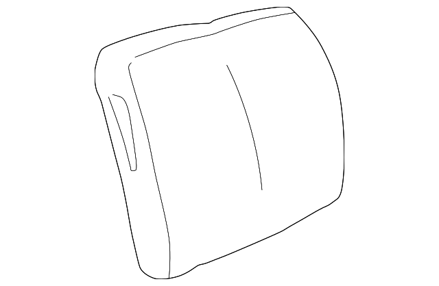 Cover Assembly, P/Seat Black Cushion                *Gray - GM (88949206)