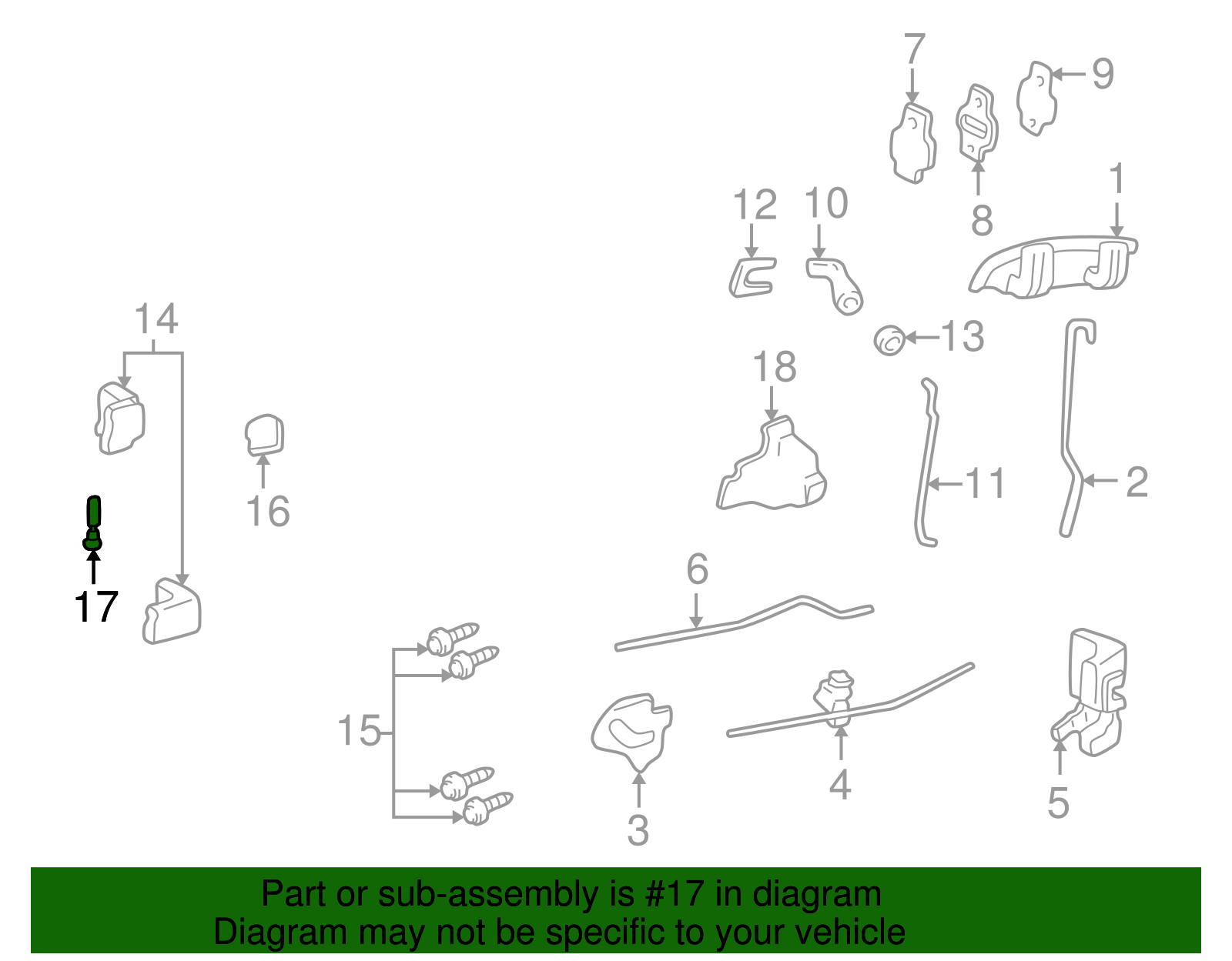 Multi-Purpose Pin - GM (20262500)