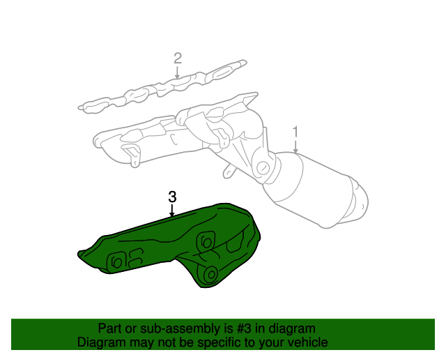 20082020 Lexus Heat Shield 1716738100 OEM Parts Online