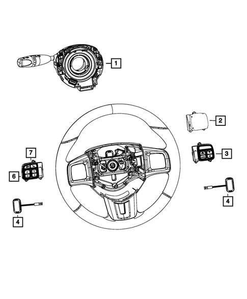 Switches for 2013 Dodge Dart | Steve White Parts