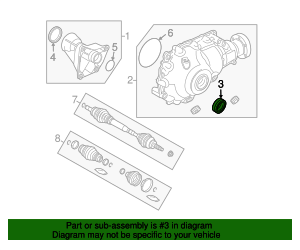Genuine OEM Side Seals Part# TZB000050 Fits 2003-2012 Land Rover Range ...