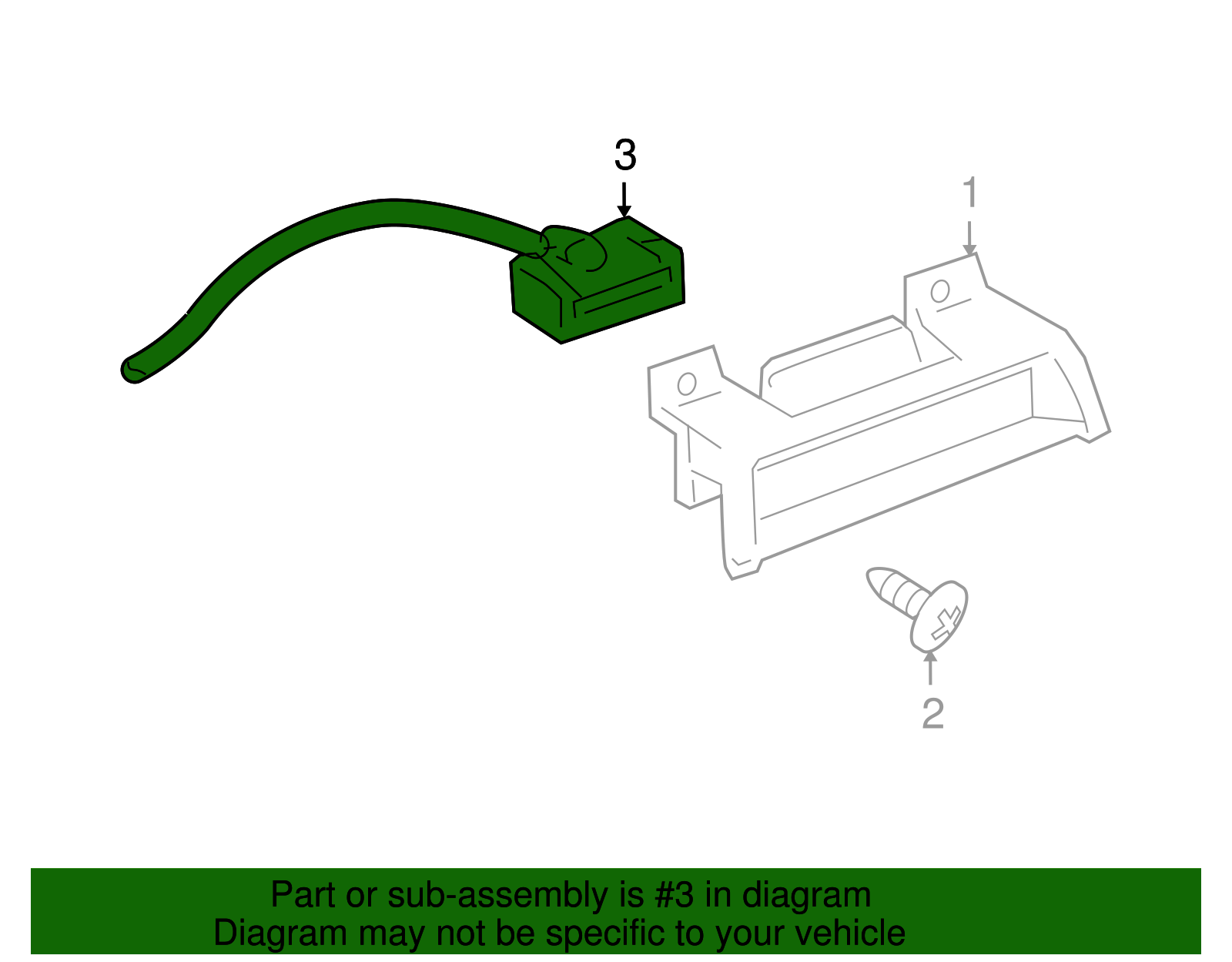 Harness, R/Cmpt C/Lp Wrg - GM (25870874)