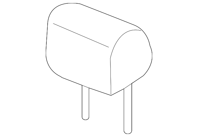 Honda Genuine 81140-SH1-A31ZC Headrest Assembly Honda Genuine 81140-SH1-A31ZC Headrest Assembly