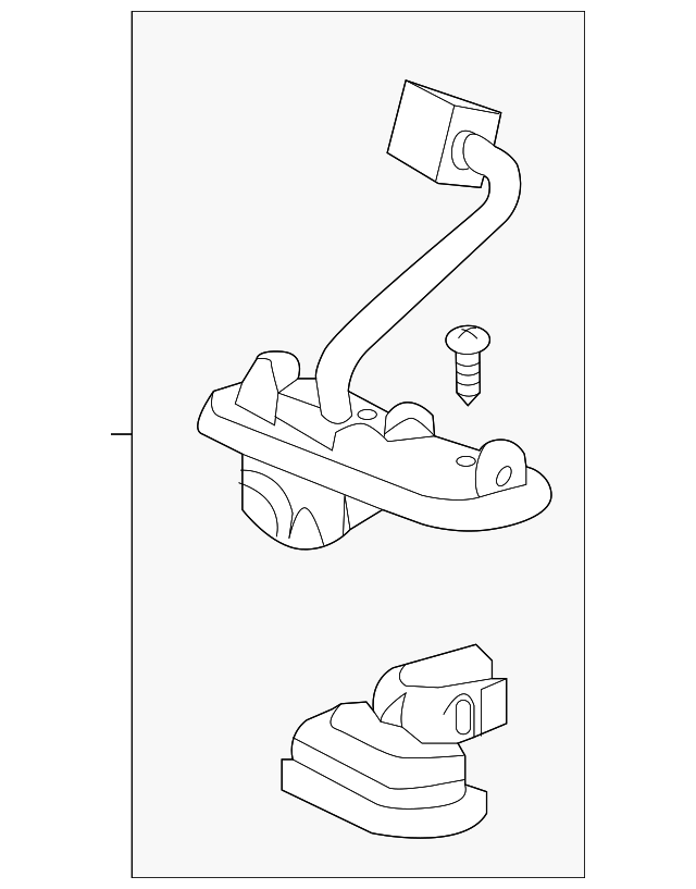 Genuine OEM Acura Rear Camera Part 39530TZ3A01 Acura Parts For Less
