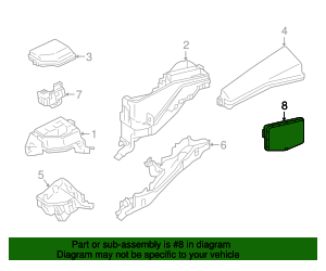 OEM Toyota 82720-07060 - Junction Block