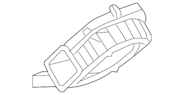 Baffle, Air Inl Hsg - GM (15263263)