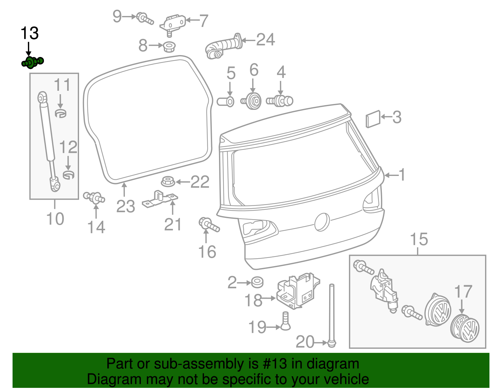 Ball Stud - Volkswagen (895-827-439-D)