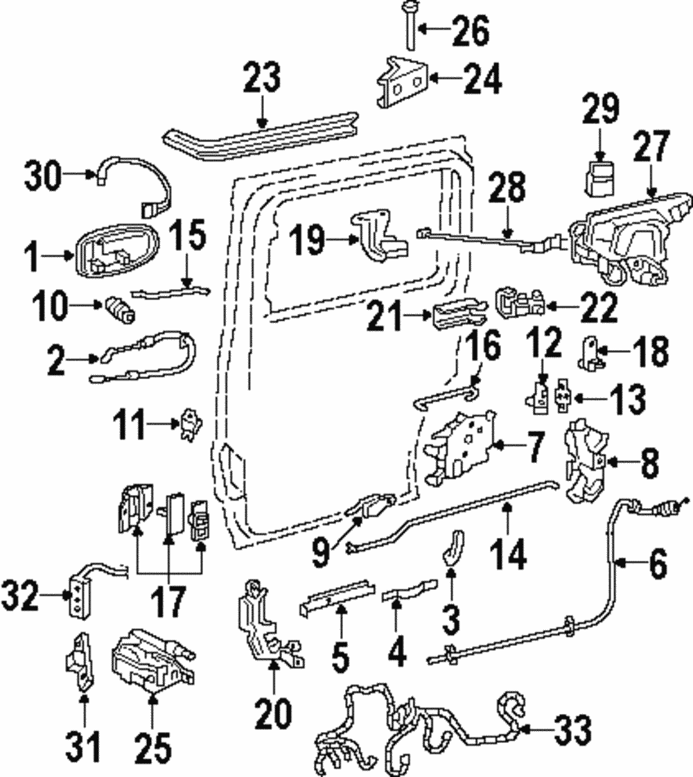Door Jamb Switch - GM (10389536)