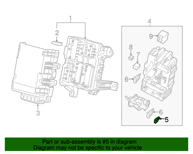 2014-2024 GM 7.5 Amp Multi-Purpose Fuse 19209791 | Auto Parts Express