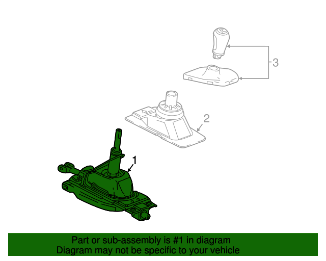 20162023 Chevrolet Camaro Gear Shift Assembly 24288056 GM