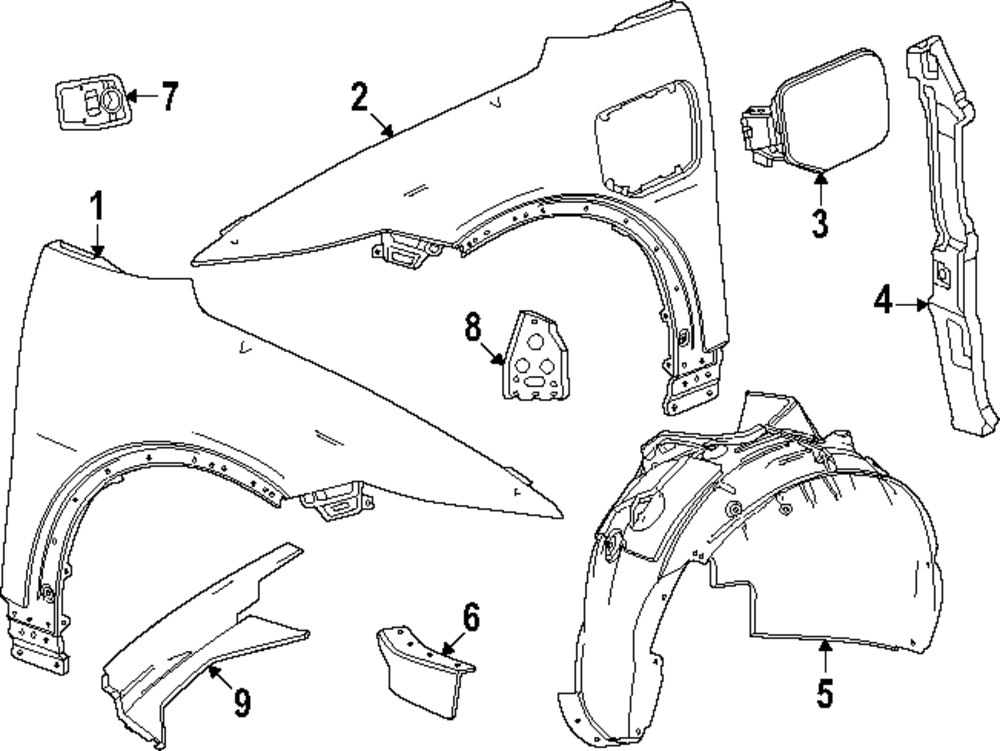 F Fender - GM (87847415)