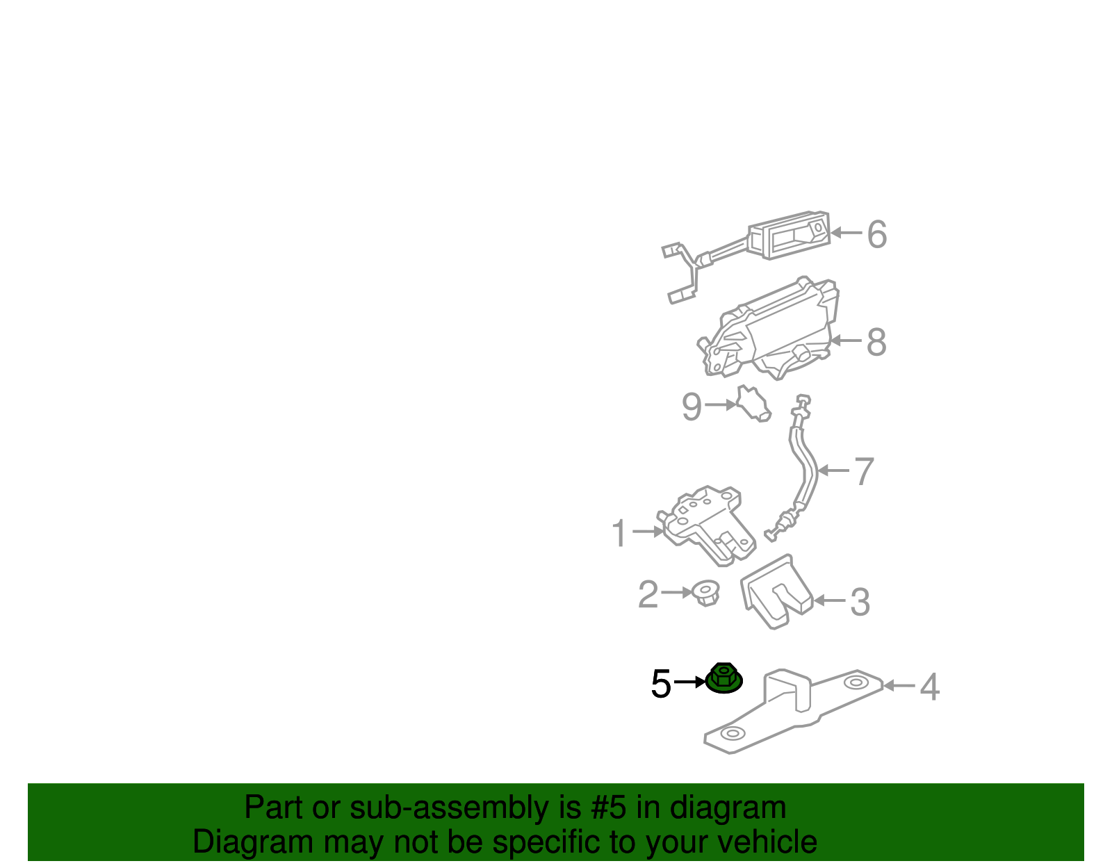 Striker Nut - Volkswagen (N-905-115-05)
