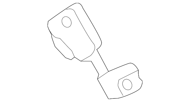 Genuine Honda 46435-SM4-000 Brake Hose Bracket Genuine Honda 46435-SM4-000 Brake Hose Bracket