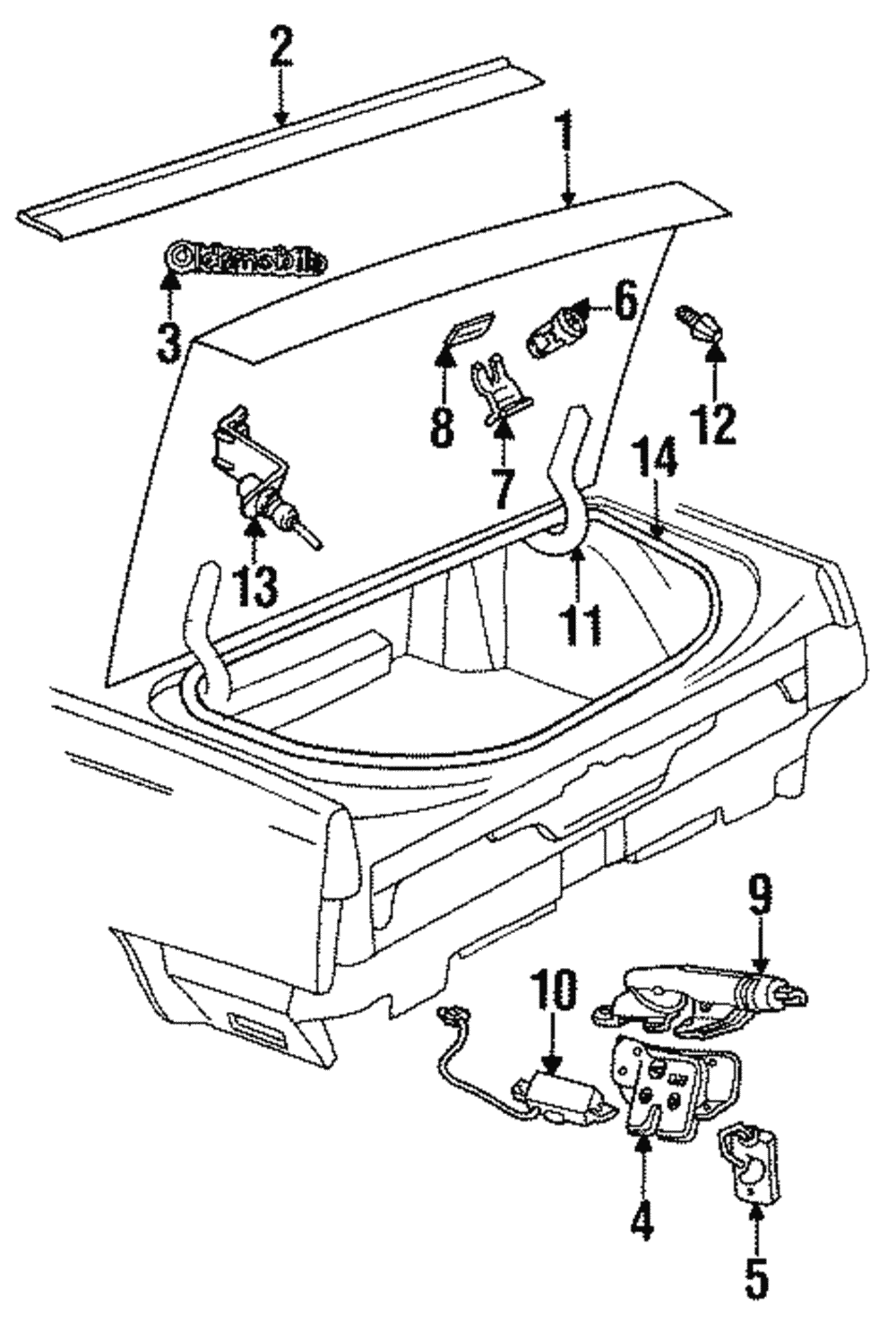 Ajar Switch - GM (12506174)