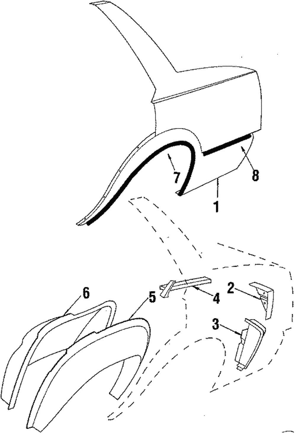 Wheel Opening Molding - GM (20495528)