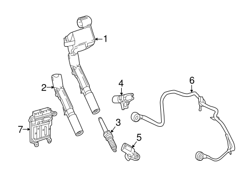 Ignition System for 2017 Mercedes-Benz GLC 43 AMG® #0