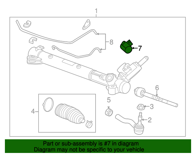 20082015 Cadillac Steering Gear Valve Solenoid 25830755 Auto Parts