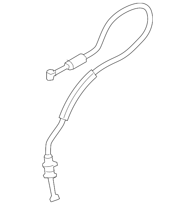 Front Side Door Outside Handle Cable - GM (84083377)