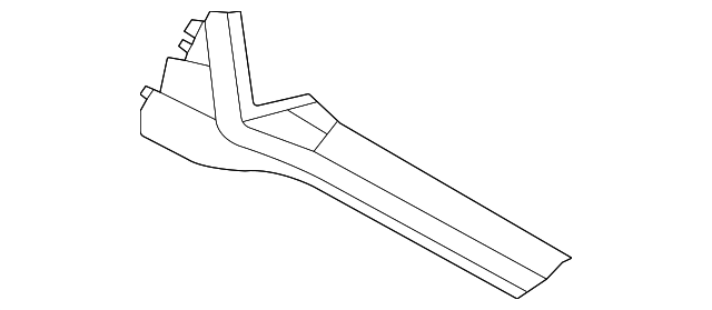 Genuine OEM Ford Part - Upper Trim ML3Z-1504608-GA | Genuine OEM Ford ...