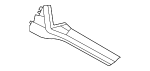 Genuine OEM Ford Part - Upper Trim ML3Z-1504608-GA | Genuine OEM Ford ...